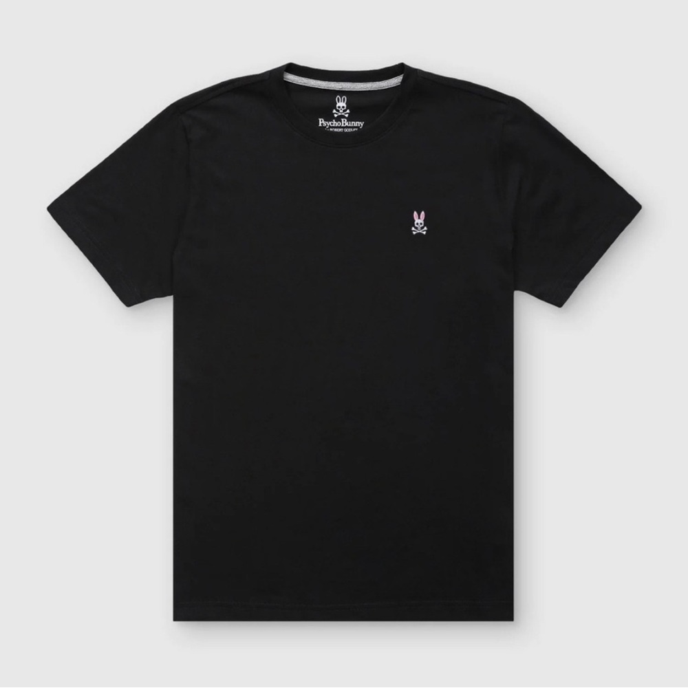 NWT - Mens Classic Crew Neck Tee - Black - Small/Medium